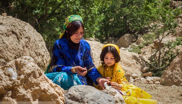 عکس مادر قشقایی