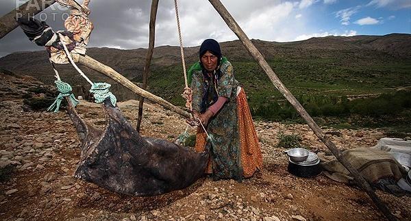 عکس مادر قشقایی
