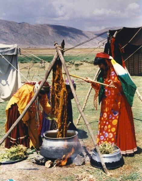 عکس مادر قشقایی