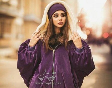 عکس نیکا فلاحی برای پس زمینه