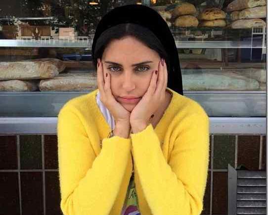 عکس غمگین الناز شاکردوست