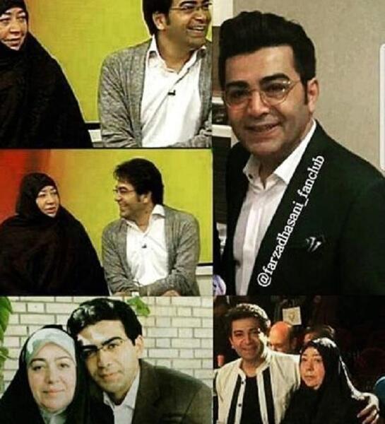 عکس فرزاد حسنی و همسرش