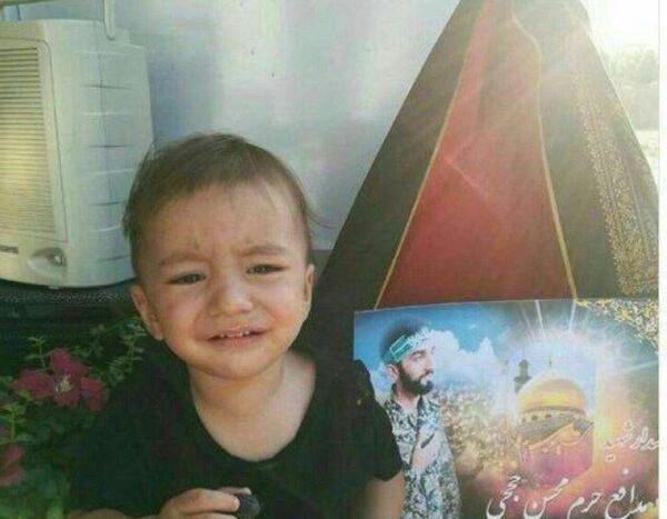 عکس شهید حججی هنگام شهادت