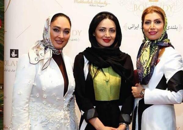 عکس الهام حمیدی وبچه اش