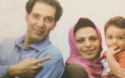 عکس همسر و فرزند بهنام تشکر