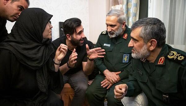 عکس زن سردار حاجی زاده