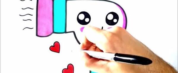 عکس نقاشی فانتزی خوراکی بامزه