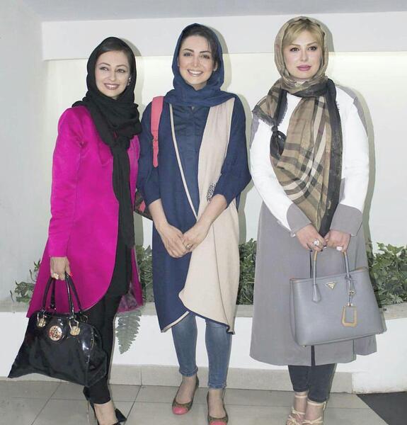 عکس شیلا خداداد و نیوشا ضیغمی