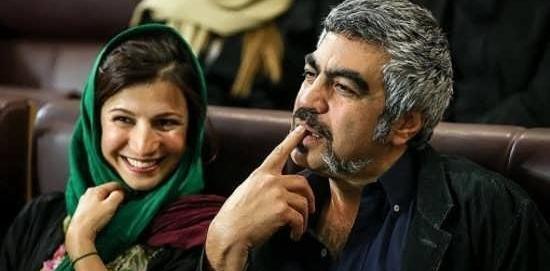 عکس سروش صحت و همسر و فرزندش