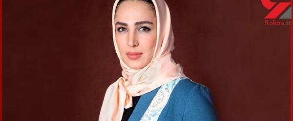 عکس علی صادقی با مقنعه