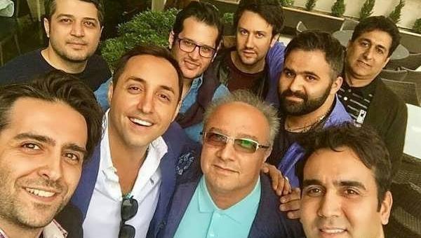 عکس امیرحسین ارمان با رها