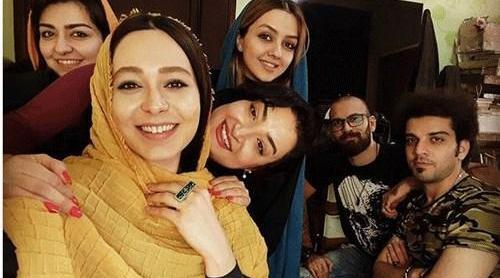 عکس بچه ی سانیا سالاری
