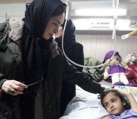 عکس کودکی افسانه بایگان