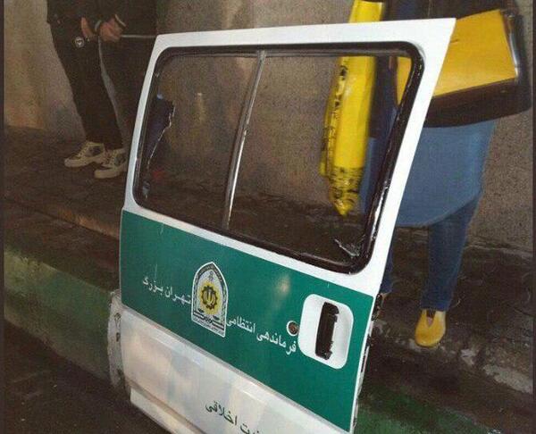 عکس ماشین گشت ارشاد