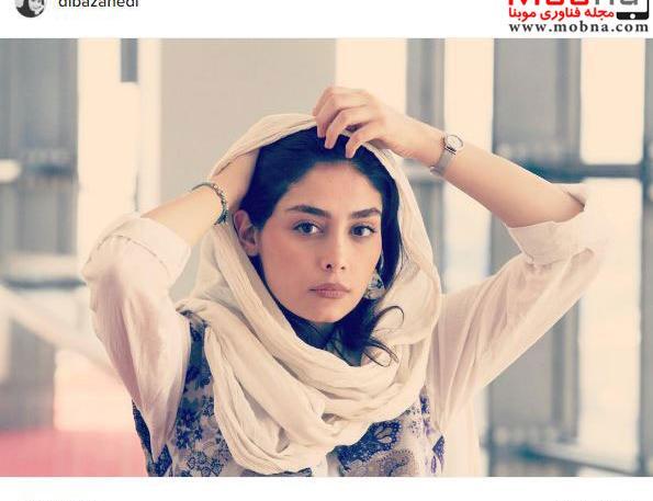 عکس دیبا زاهدی بدون گریم