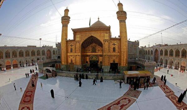 عکس باکیفیت از حرم امام علی