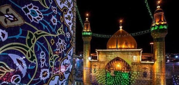 عکس باکیفیت از حرم امام علی