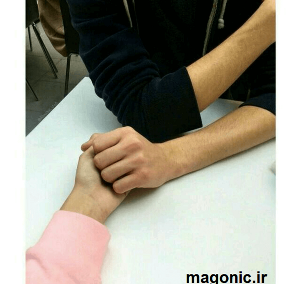 عکس دست دونفره ست
