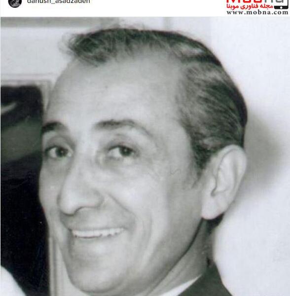 عکس از جوانی داریوش اسدزاده