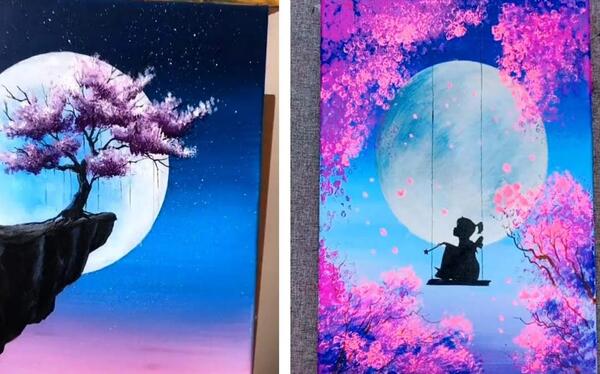 عکس ایده برای نقاشی مینی