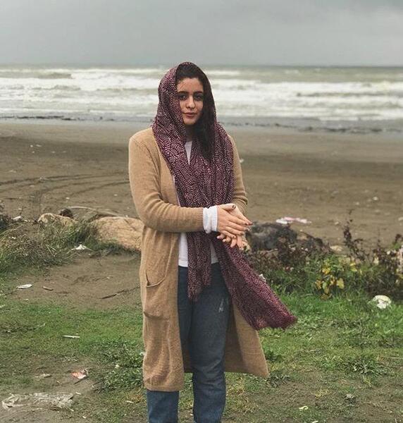 عکس فاطیما بهارمست و دوست پسرش