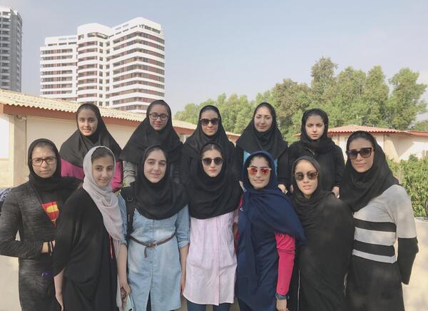 عکس تیم ملی شنای زنان ایران