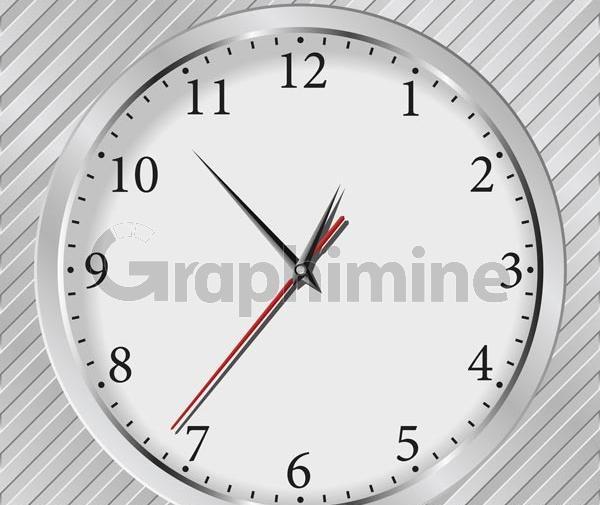 عکس لایه باز ساعت دیواری