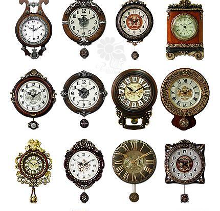 عکس لایه باز ساعت دیواری
