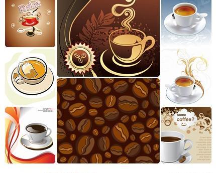 عکس دانلود وکتور قهوه
