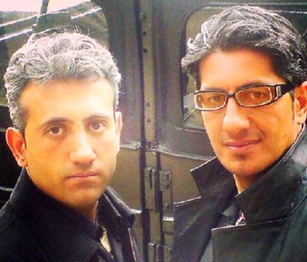 عکس پیمان ابدی با همسرش