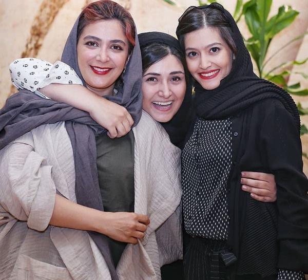 عکس باران کوثری و ارمان درویش
