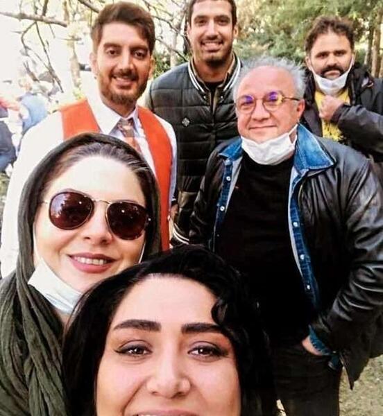 عکس باران کوثری و ارمان درویش