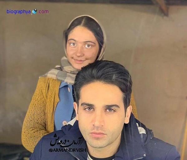 عکس باران کوثری و ارمان درویش