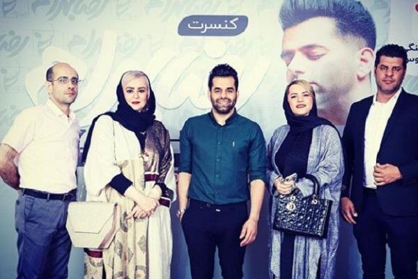 عکس دوست دختر رضا بهرام