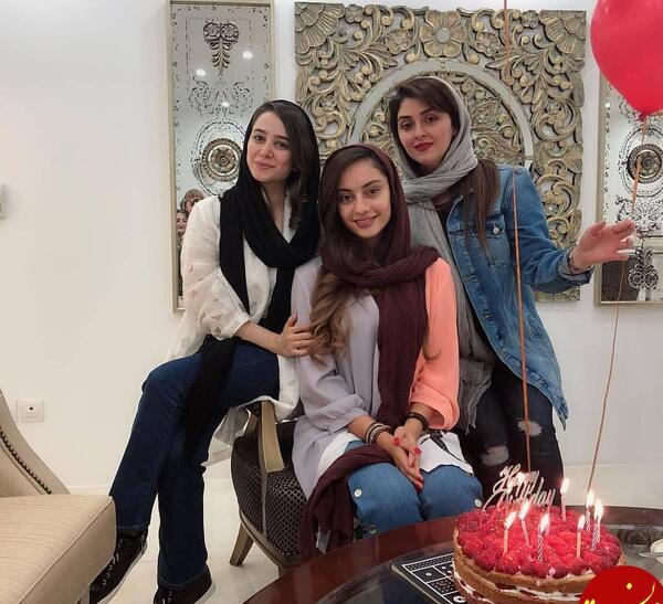 عکس تولد الناز حبیبی