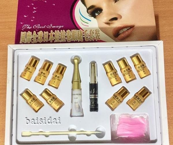 عکس وسایل لیفت مژه