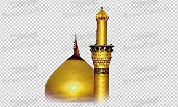 عکس لایه باز حرم امام حسین
