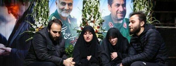عکس حاج قاسم سلیمانی در هنگام شهادت