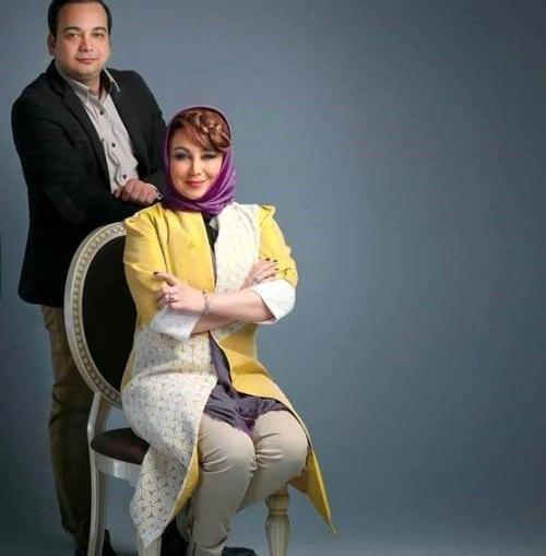 عکس بهنوش بختیاری همسرش محمدرضا آرین