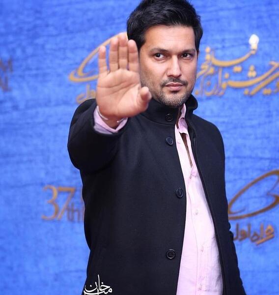 عکس حامد بهداد با زنش
