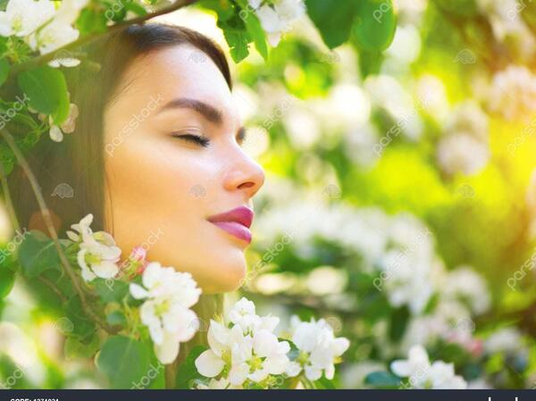 عکس طبیعت زیبا دختر