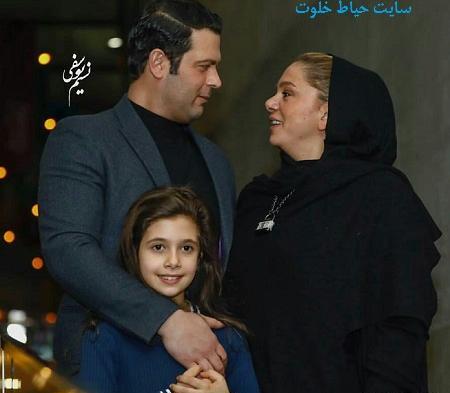 عکس پژمان بازغی و خواهرش
