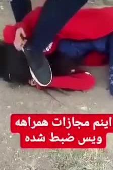 اینستاگرام عکس صورت دختری که در سیرجان کتک خورد