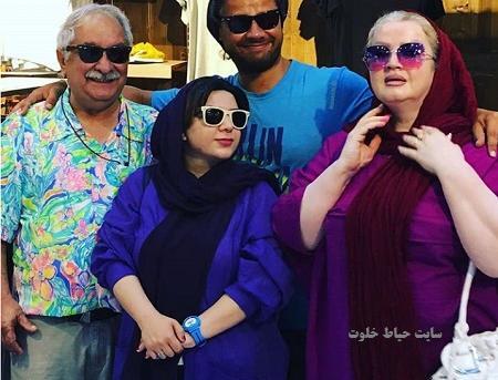 عکس علی صادقی و پدرش