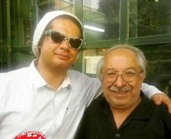 عکس علی صادقی و پدرش