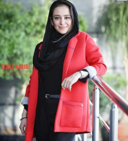 عکس الناز حبیبی در پارک