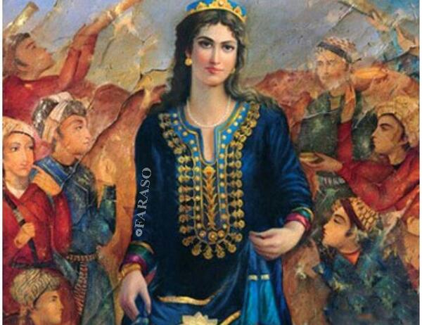 عکس ملکه های ایران باستان