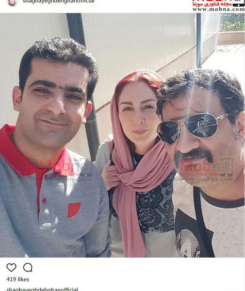 عکس شقایق دهقان در خندوانه