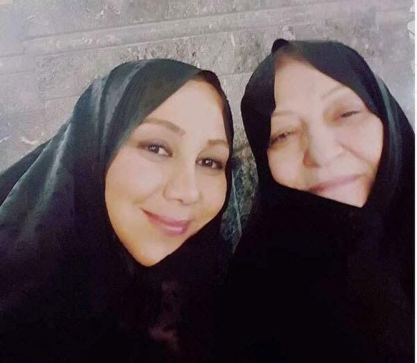 عکسهای بهنوش بختیاری با چادر