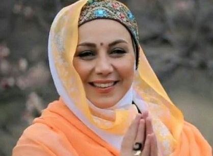 عکسهای بهنوش بختیاری با چادر
